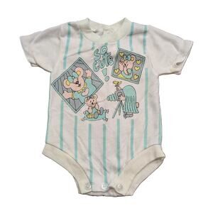 90's Youth Baby So Cute Teddy Onesie